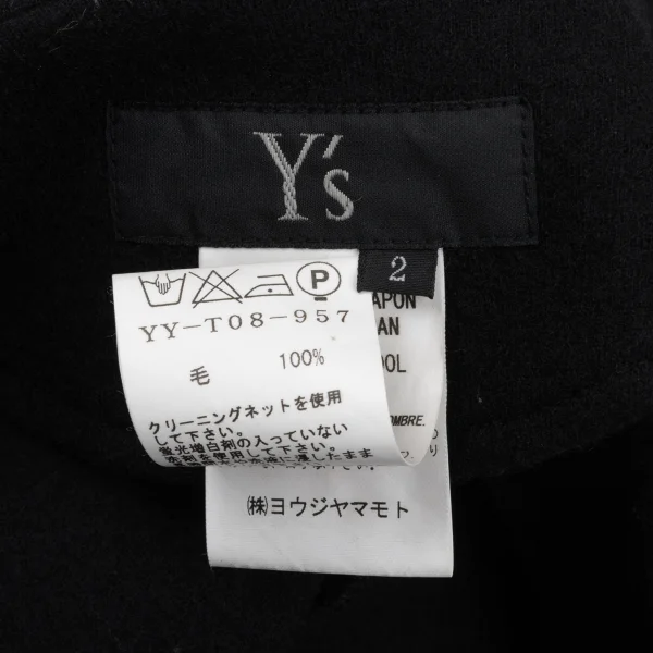 Y's Wool Snap Button Top K-168056_012