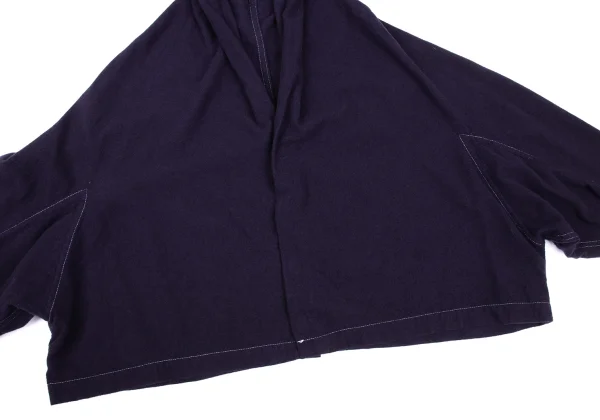 Y's Wool Blend Wide Silhouette Blouse K-168057_007