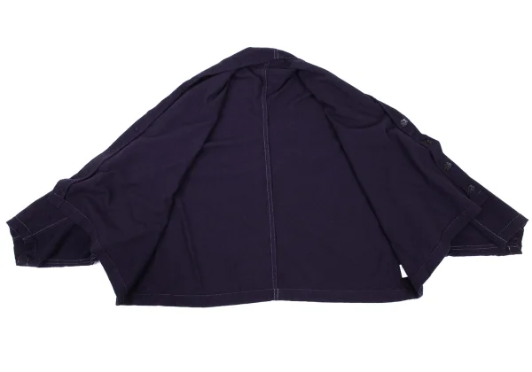 Y's Wool Blend Wide Silhouette Blouse K-168057_009