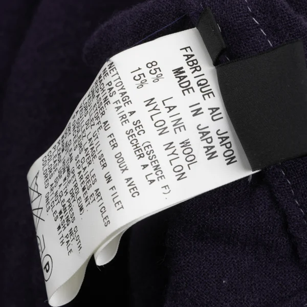 Y's Wool Blend Wide Silhouette Blouse K-168057_013