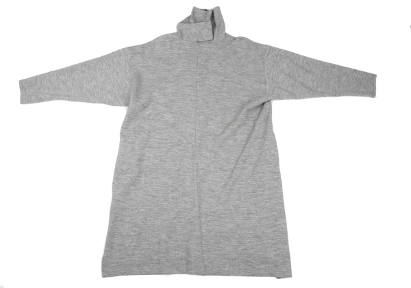 Y's Wool Blend Long Knit Blouse K-168058_010