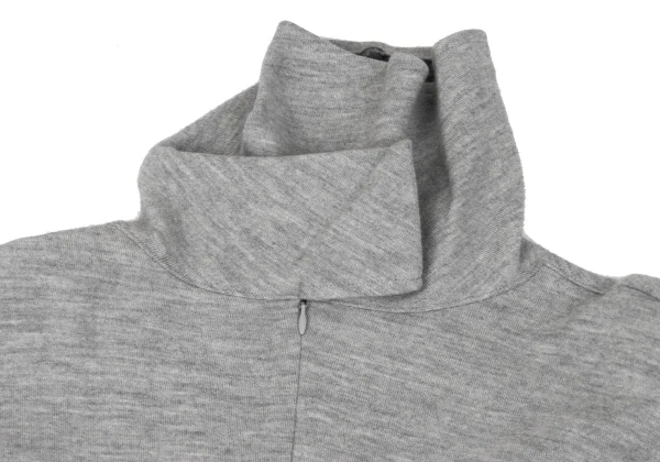 Y's Wool Blend Long Knit Blouse K-168058_011