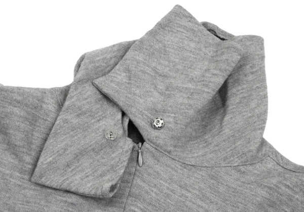 Y's Wool Blend Long Knit Blouse K-168058_012