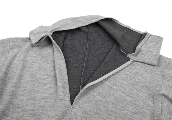 Y's Wool Blend Long Knit Blouse K-168058_013