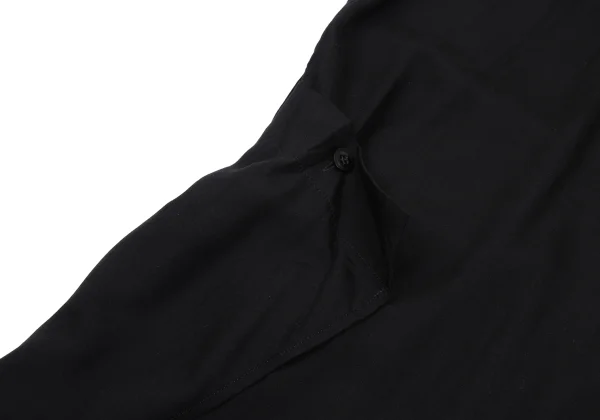 Y's Detachable Hem Asymmetrical Short Sleeve Shirt Dress K-168062_013