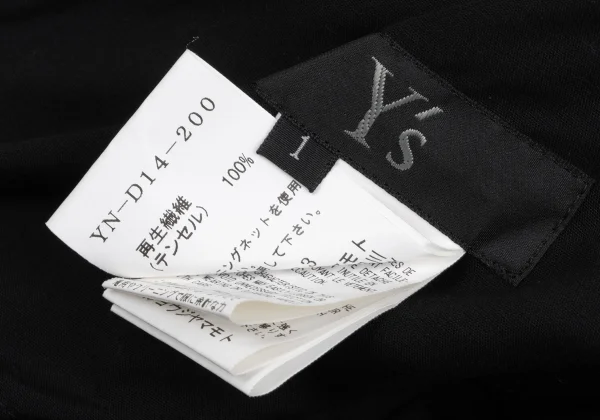 Y's Detachable Hem Asymmetrical Short Sleeve Shirt Dress K-168062_016