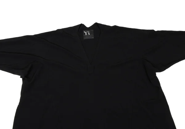 Y's Switching Design V Neck Dress K-168063_003