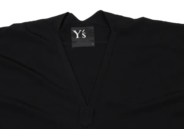 Y's Switching Design V Neck Dress K-168063_004