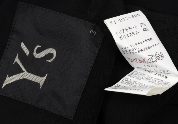 Y's Switching Design V Neck Dress K-168063_015