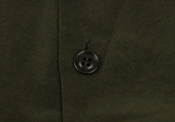 Y's Band Collar Back Patch Pocket Short Sleeve Shirt Dress K-168064_006