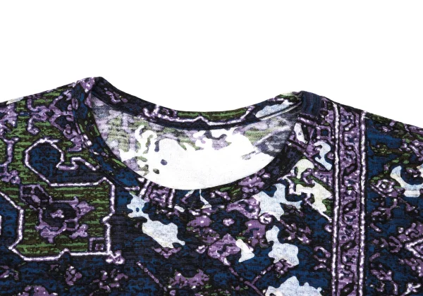 Y's Cotton Graphic Printed Sheer T-shirt K-168067_004