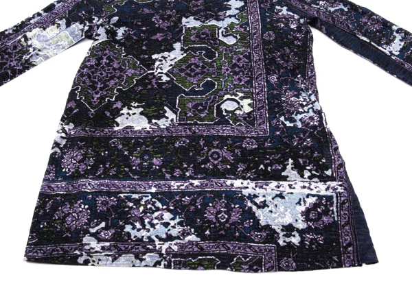 Y's Cotton Graphic Printed Sheer T-shirt K-168067_007