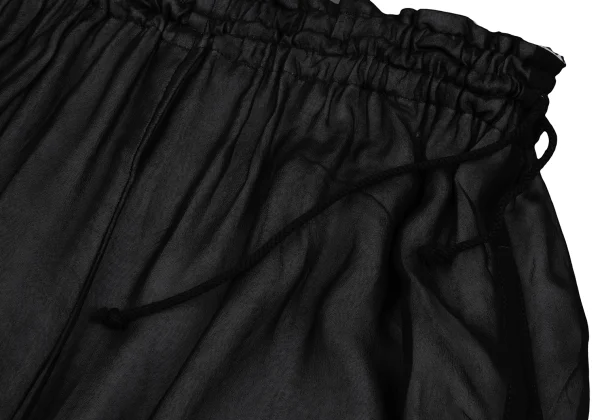 Y's Sheer Cupra Layered Asymmetrical Wide Pants K-168071_004