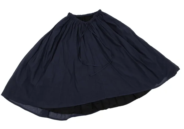 Y's Cotton Waist Drawstring Pleats Skirt K-168076_007