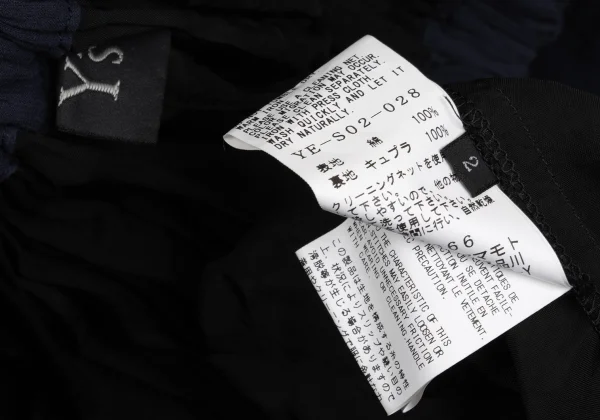 Y's Cotton Waist Drawstring Pleats Skirt K-168076_012