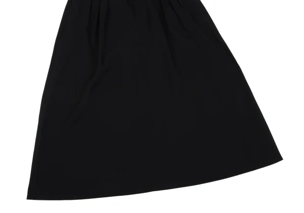 Y's Wool Gabardine Tuck Belted Skirt K-168077_009