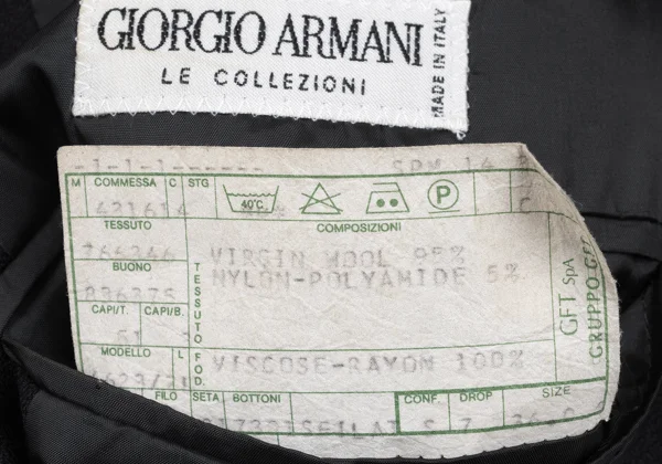 GIORGIO ARMANI LE COLLEZIONI Wool Blend Pinstripe Jacket K-168081_017