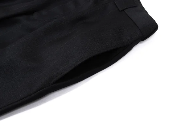 Unbranded Wool Blend Tuck Pinstripe Pants K-168082_004