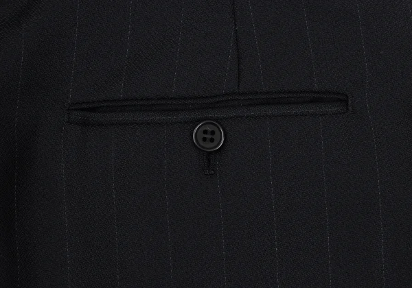 Unbranded Wool Blend Tuck Pinstripe Pants K-168082_010