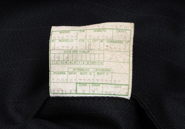 Unbranded Wool Blend Tuck Pinstripe Pants K-168082_014