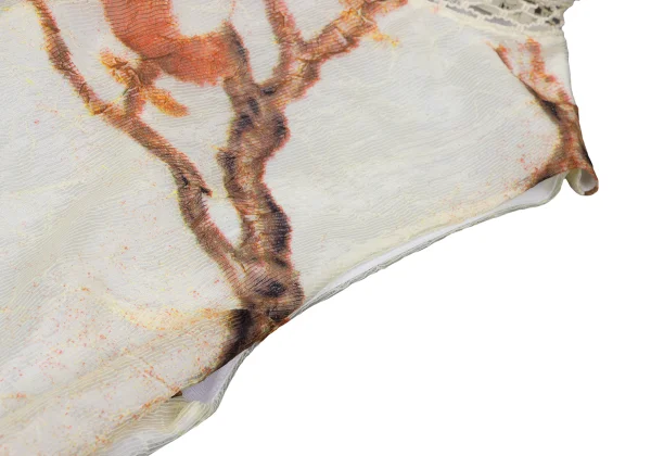 VIVIENNETAM Floral Printed Mesh Sleeveless Dress K-168086_005