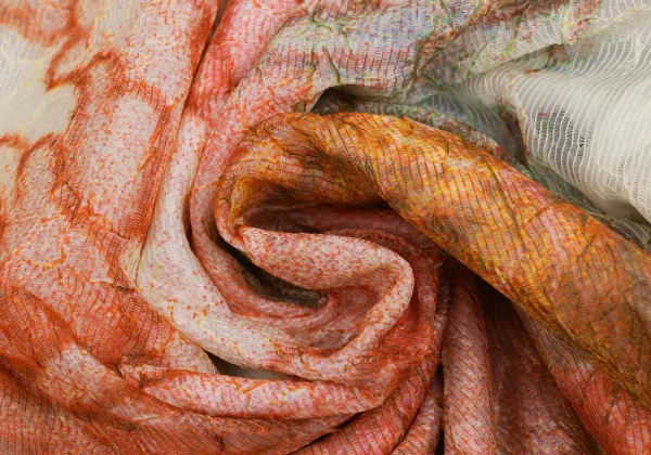 VIVIENNETAM Floral Printed Mesh Sleeveless Dress K-168086_012