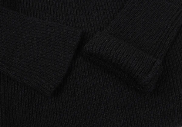 Yohji Yamamoto FEMME Wool Raglan Low Gauge Knit Sweater K-168088_005