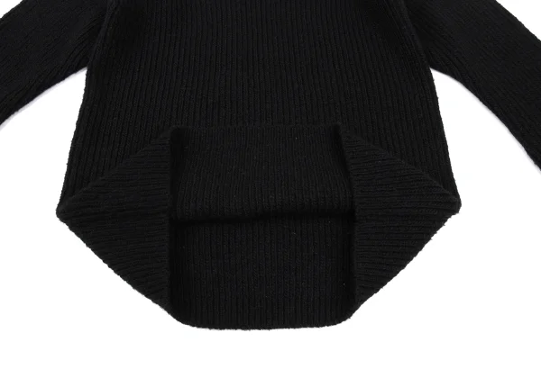 Yohji Yamamoto FEMME Wool Raglan Low Gauge Knit Sweater K-168088_007