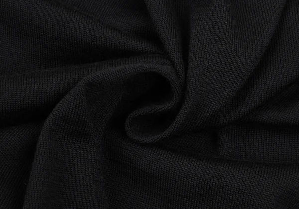 Yohji Yamamoto FEMME Wool Hem Roll Knit Top K-168089_012