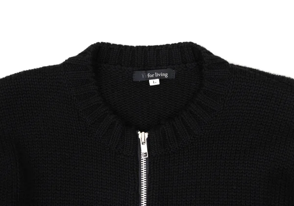 Y's for living Wool Zip-up Knit Jacket K-168092_002