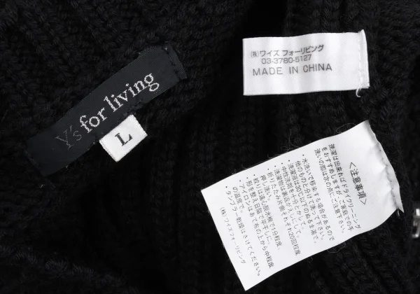Y's for living Wool Zip-up Knit Jacket K-168092_011