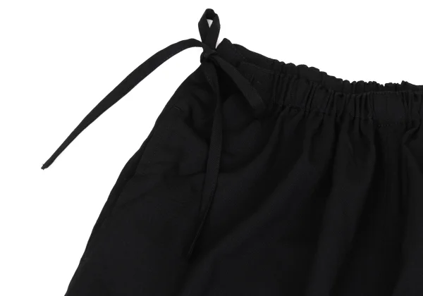 Y's Wool Gabardine Drawstring Waist Pants K-168095_003