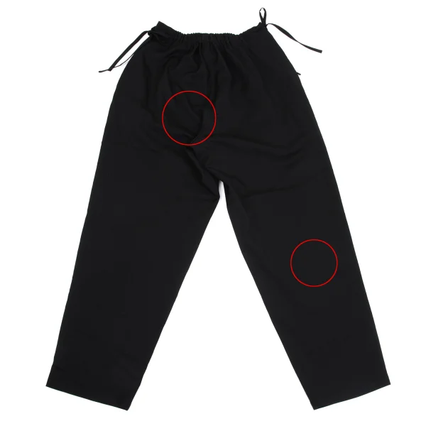 Y's Wool Gabardine Drawstring Waist Pants K-168095_008