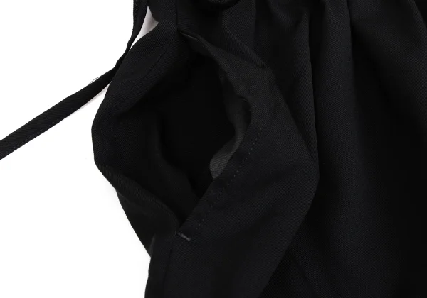 Y's Wool Gabardine Drawstring Waist Pants K-168095_012