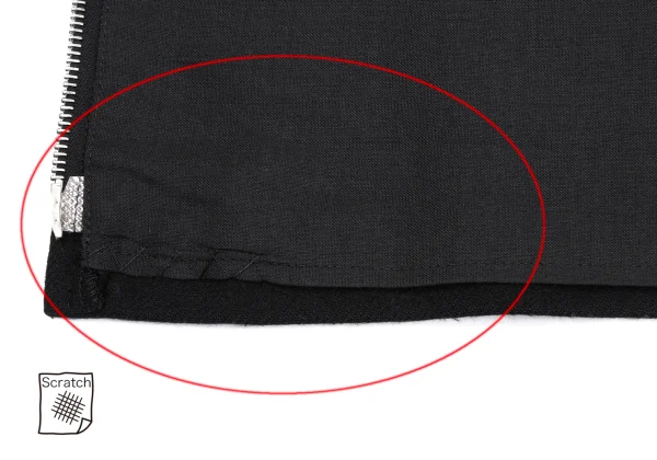 Y's Wool Zip Skirt K-168096_009