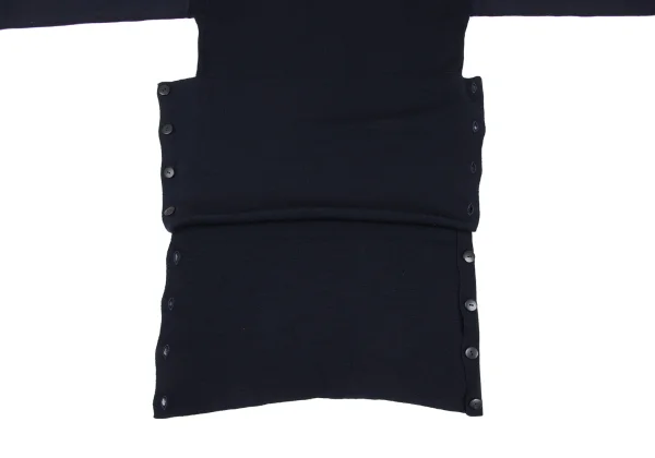 Y's Side Button Wool Knit Tunic K-168097_008