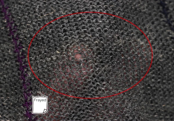 Y's Rayon Linen Plaid Stitch Knit Vest K-168098_009