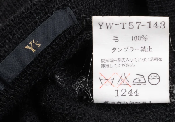 Y's Wool Knit Top K-168100_014