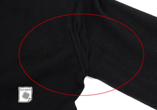 Y's Layered Wool Knit Cardigan K-168101_004