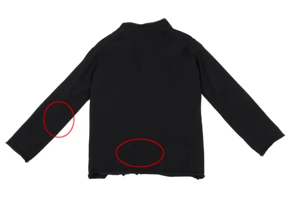 Y's Layered Wool Knit Cardigan K-168101_012