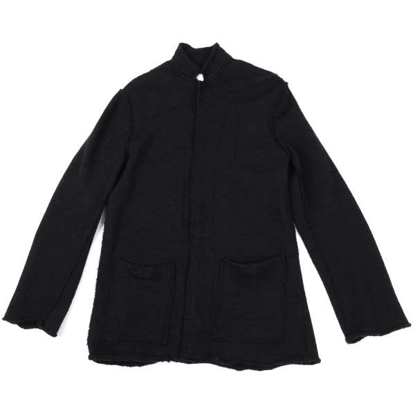 Y's Wool Cut Off Knit Jacket K-168102_002