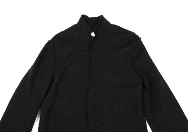Y's Wool Cut Off Knit Jacket K-168102_003