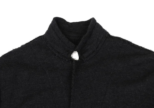 Y's Wool Cut Off Knit Jacket K-168102_004