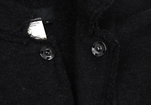 Y's Wool Cut Off Knit Jacket K-168102_005