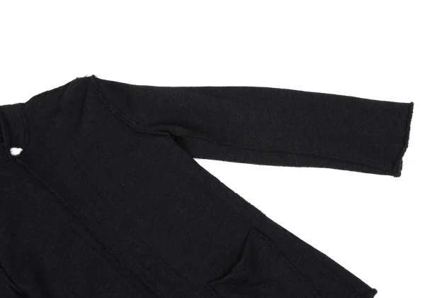 Y's Wool Cut Off Knit Jacket K-168102_006