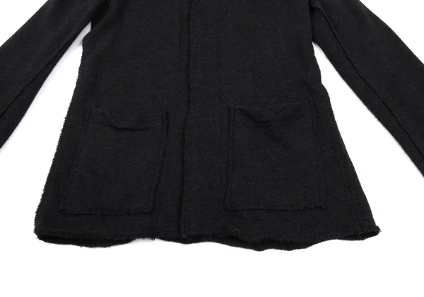 Y's Wool Cut Off Knit Jacket K-168102_008