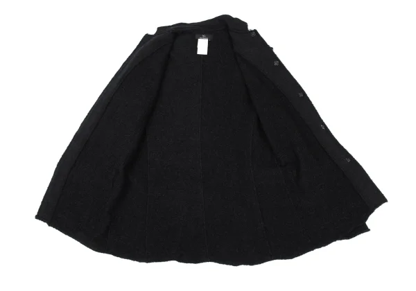 Y's Wool Cut Off Knit Jacket K-168102_011