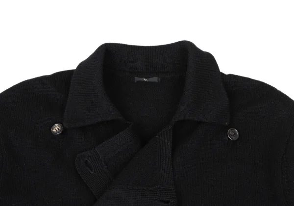 Y's Wool Knit Long Jacket K-168103_004