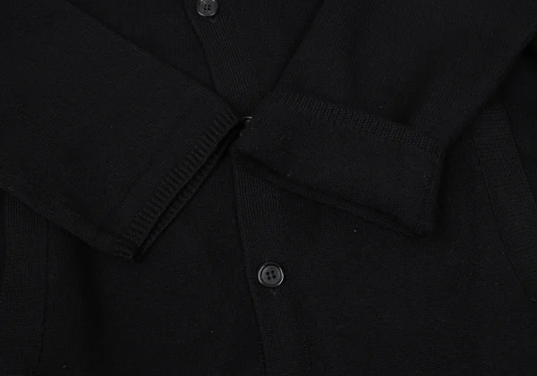 Y's Wool Knit Long Jacket K-168103_007