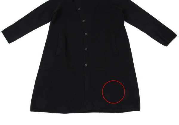 Y's Wool Knit Long Jacket K-168103_009